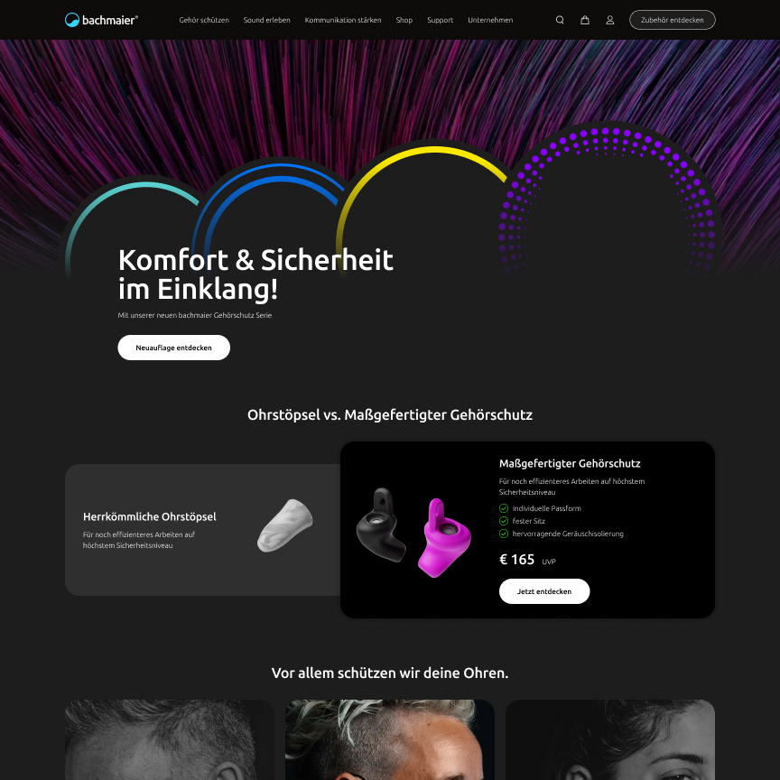 bachmaier hearos — 3D Konfigurator