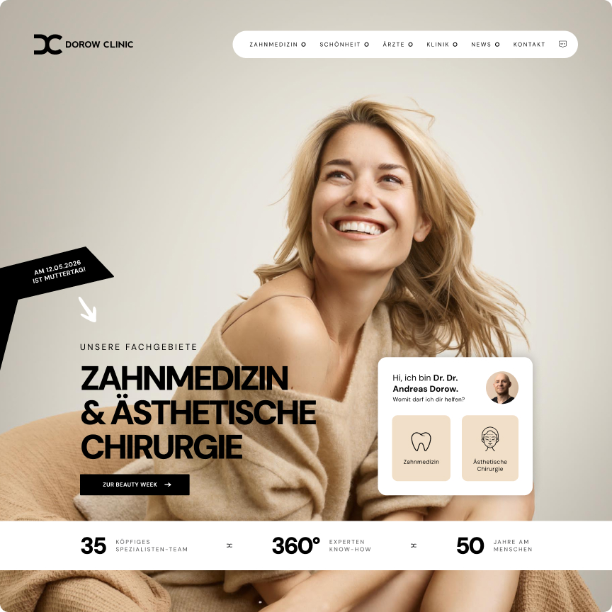 Dorow Clinic — Website