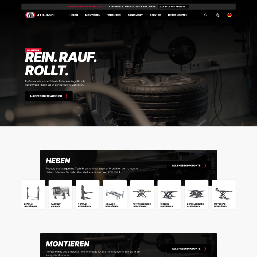 Hein — Website