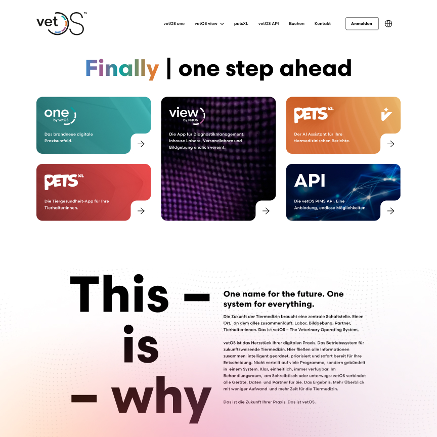 vetOS — Desktop-Plattform